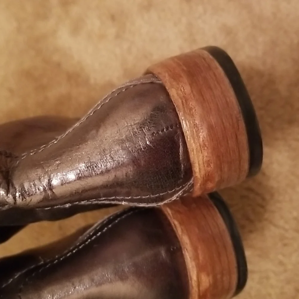 Free People Over the knee Leather boots